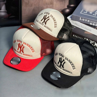 Mũ Lưới, Nón Lưỡi Trai New York Yankees Form Đứng Phối Lưới