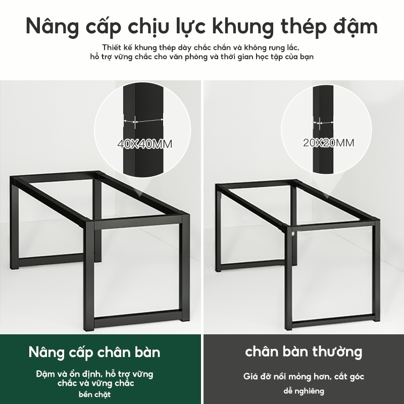 【Hà Nội giao nhanh】Bàn Làm Việc Máy Tính Bàn Học Sinh Bàn Văn Phòng Tại Nhà Có Ngăn Kéo Khung Chắc Thước Lớn | BigBuy360 - bigbuy360.vn