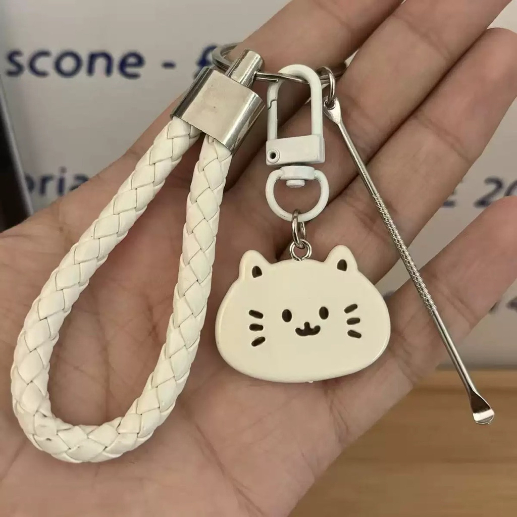 Móc Khóa Bấm Móng Tay Hình Mèo Dễ Thương Nhỏ Gọn Tiện Lợi | HANA STORE