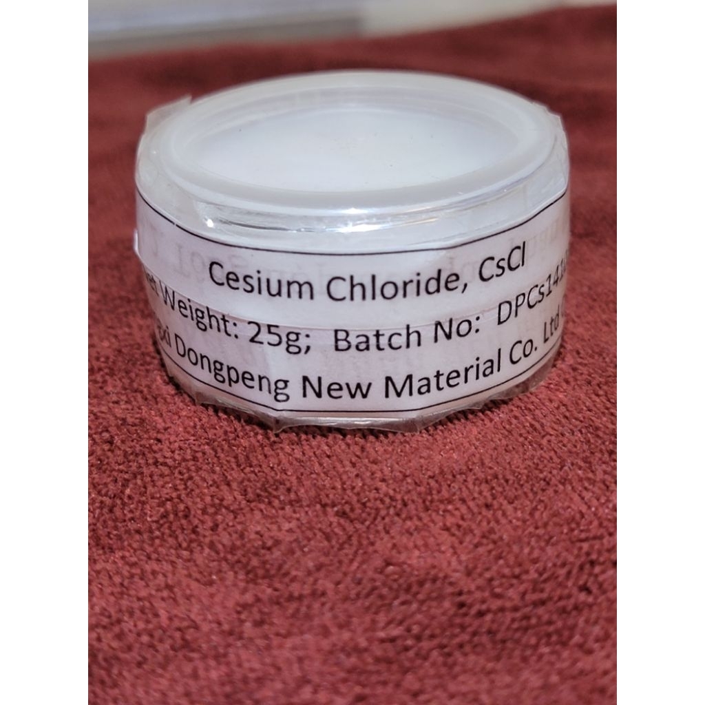 Chất Cesium Chloride, CsCl lọ 25g. DPCs141009.