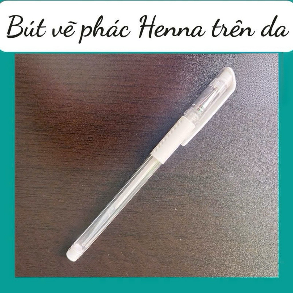 Bút trắng vẽ phác Henna Jagua
