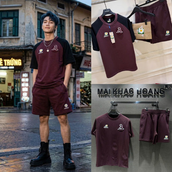 Bộ Quần Áo Nam Mùa Hè Siêu Cấp Adida Logo Thêu Ngực Siêu Đẹp - Cộc Hè Logo Thêu Nam Nữ Chất Cotton | BigBuy360 - bigbuy360.vn
