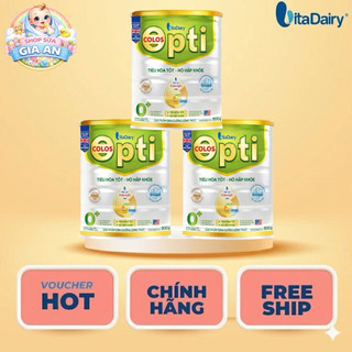 [ Có mã QR tích xu] Sữa bột Colos Opti 0+; 1+ 800g  - Date mới