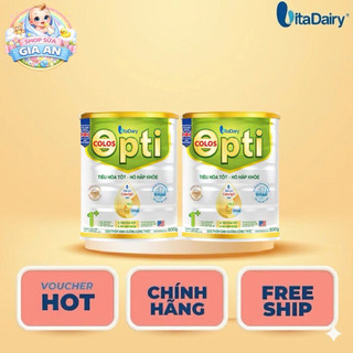 [ Có mã QR tích xu] Sữa bột Colos Opti 0+; 1+ 800g  - Date mới