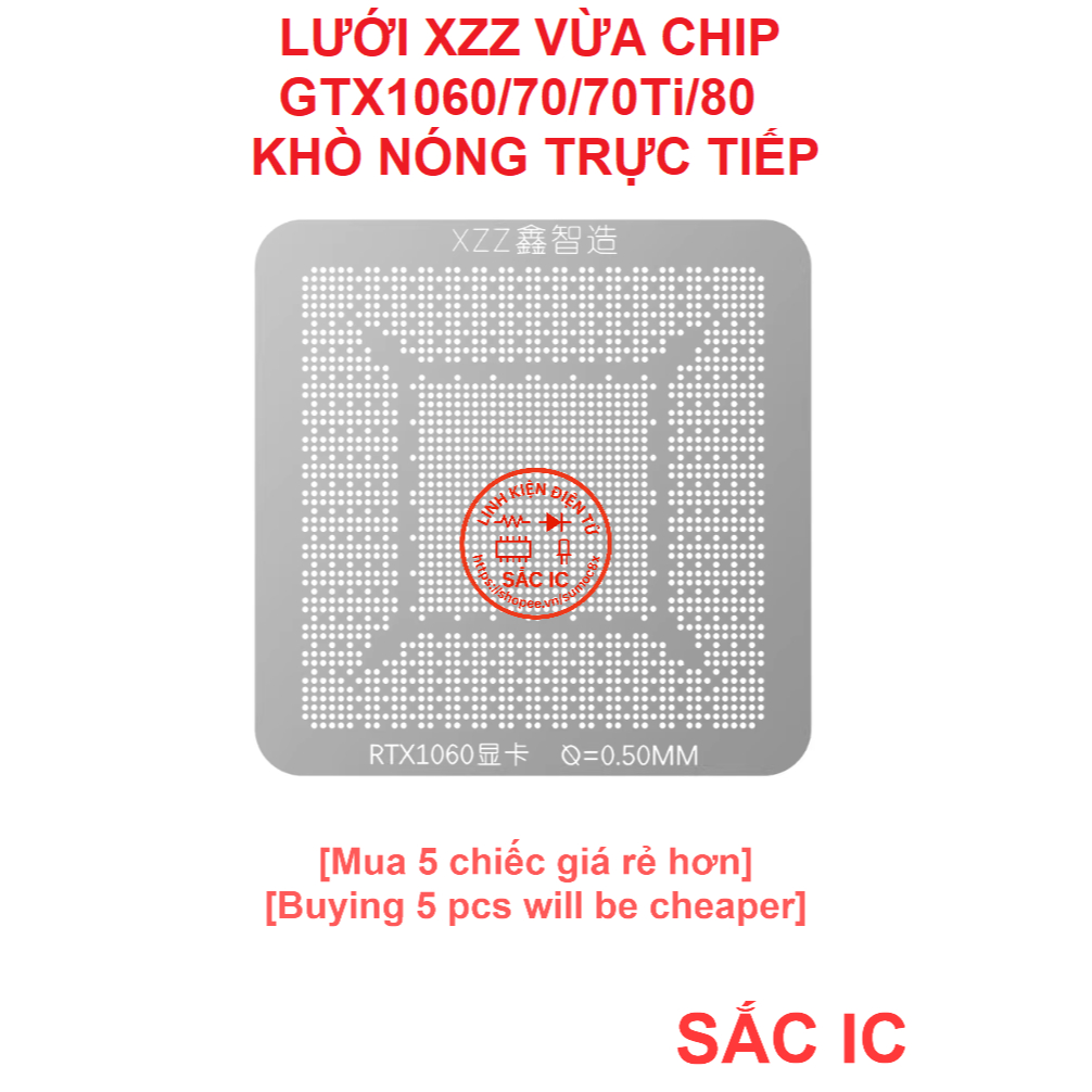 [LUOI][4] Lưới XZZ CHINAFIX vừa chip GTX1060 GTX1070 GTX1070TI GTX1080 1060 1070 1080