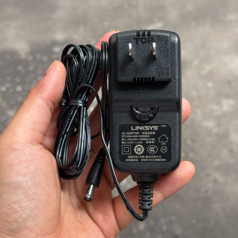 bộ nguồn 12v 2a cho wifi linksys - cisco chính hãng