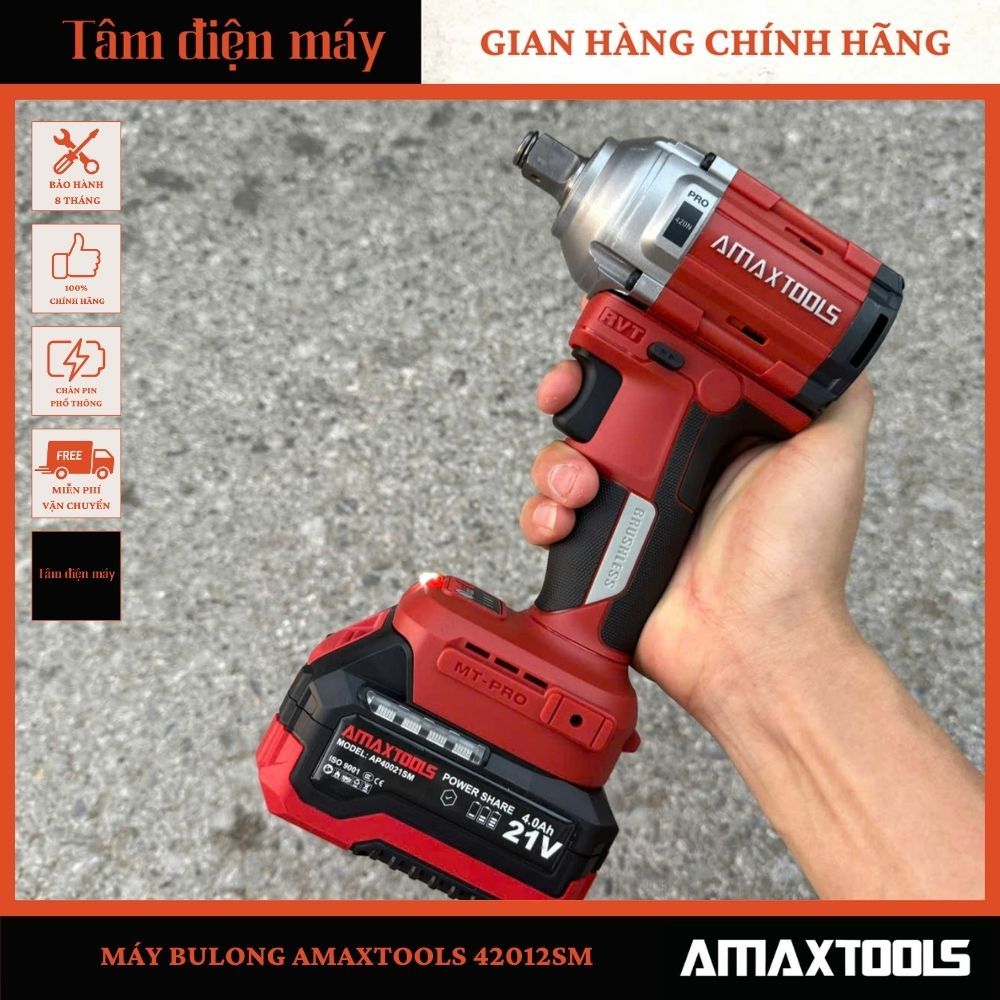 Máy Siết Bulong Amaxtools 420N.M ABL42012SM