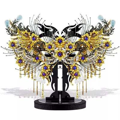 Mô Hình Kim Loại 3D Lắp Ráp Piececool Mặt Nạ Psyche (110 mảnh, Mask) HP252-KS - MP1135