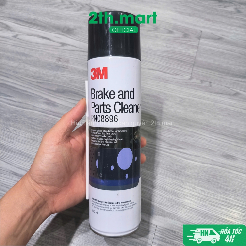 [Chính hãng] Dung dịch vệ sinh phanh 3M PN08896, vệ sinh bố thắng, tẩy dầu mỡ Brake & Parts Cleaner(