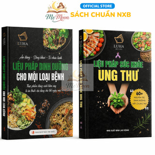 Sách - Combo 2 Cuốn: Liệu Pháp Dinh Dưỡng Cho Mọi Loại Bệnh + Liệu Pháp Sức Khỏe Ung Thư