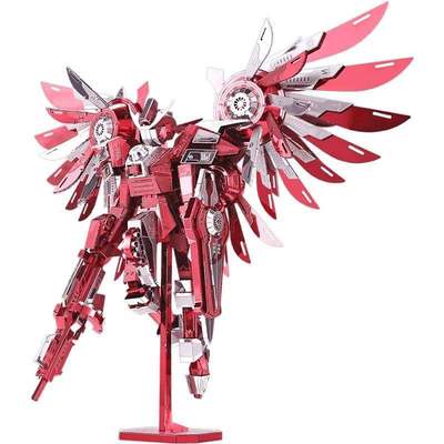 Mô Hình Kim Loại Lắp Ráp 3D Piececool Đôi Cánh Tia Chớp (215 mảnh, Thunder Wings) P069-RS – MP196