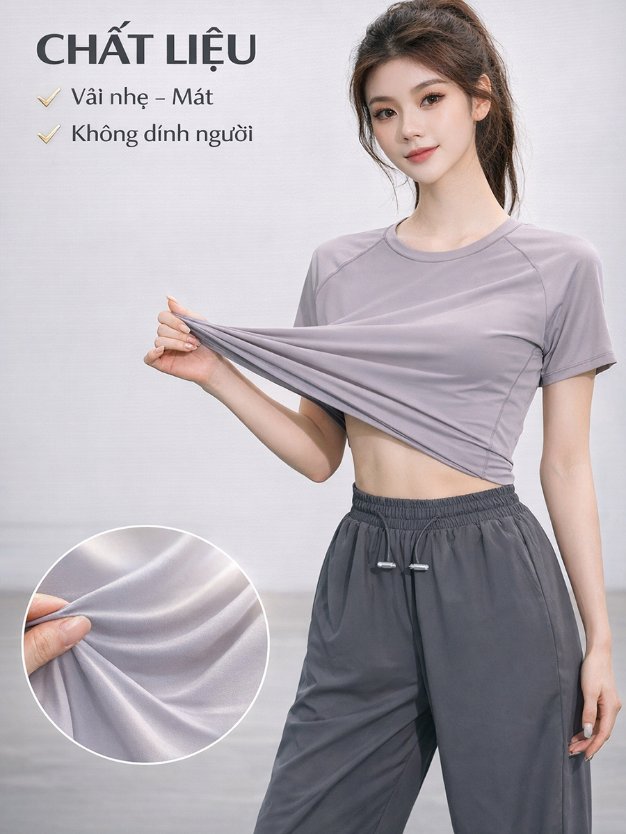 S108-18N — Set đồ thể thao nữ phom rộng 5