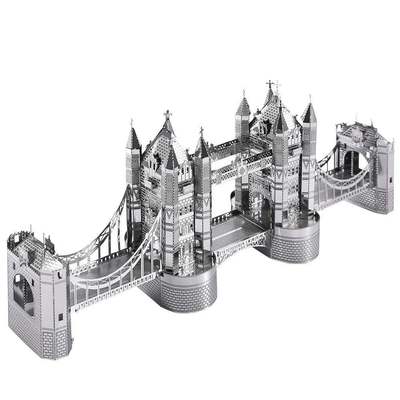 Mô Hình Kim Loại Lắp Ráp 3D Piececool Cầu Tháp Luân Đôn (Tower Bridge of London) HP009-S – MP370