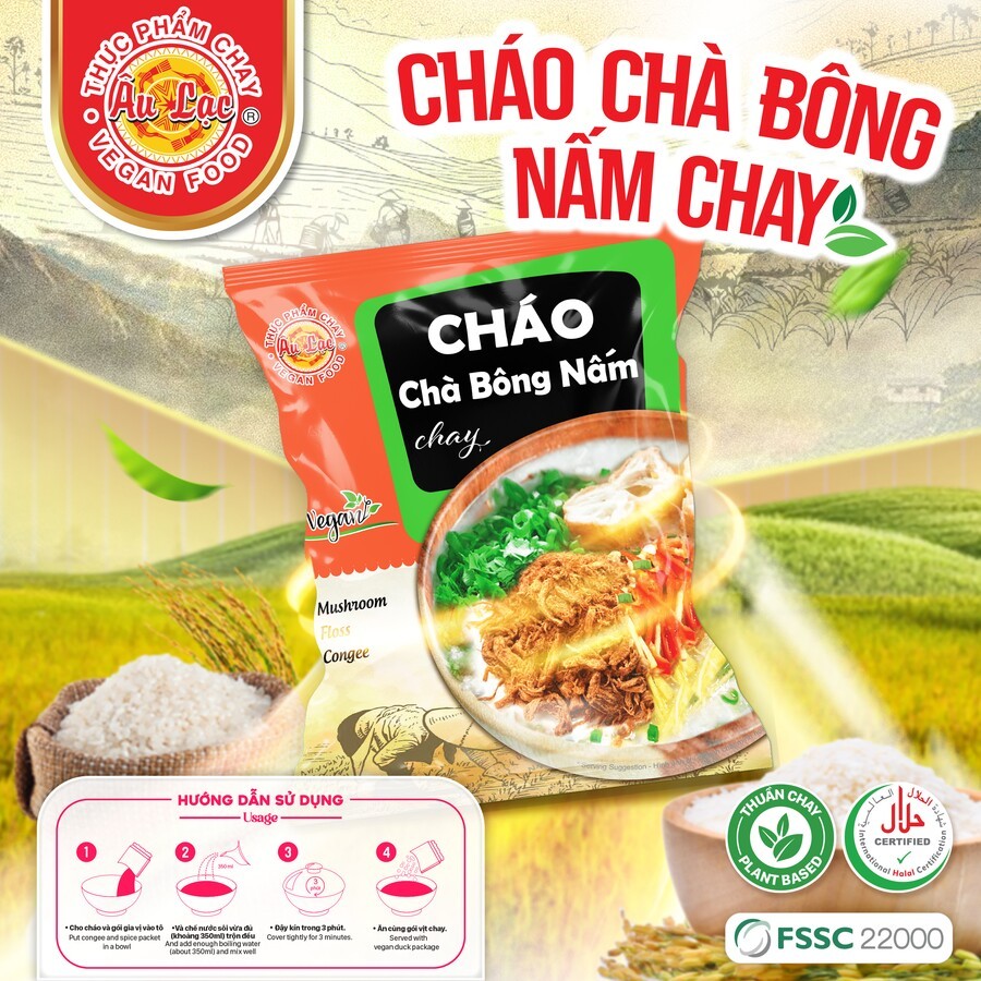 Cháo Chà Bông Chay Âu Lạc ( 3 loại )