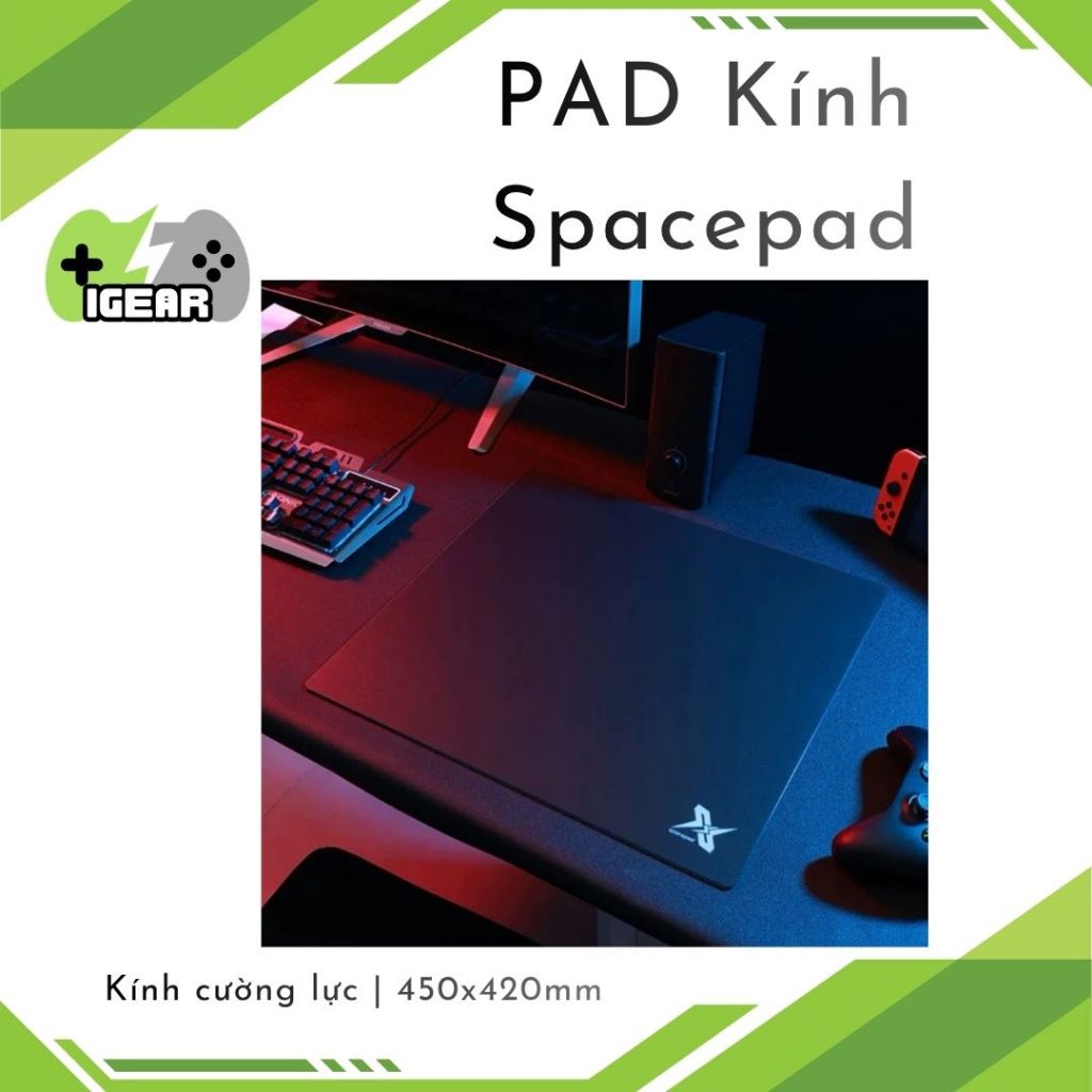 [SẴN] Pad kính gaming SpacePad - Lót chuột Spacepad | Pad chuột chơi game