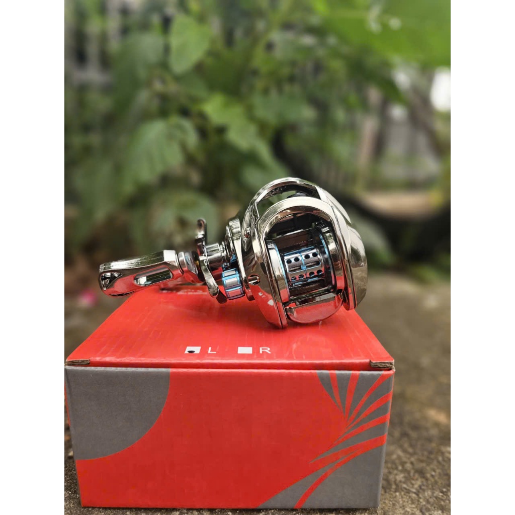 [Máy Ngang Rẻ] Máy Ngang Câu Lure JLB200 Màu Silver Blue
