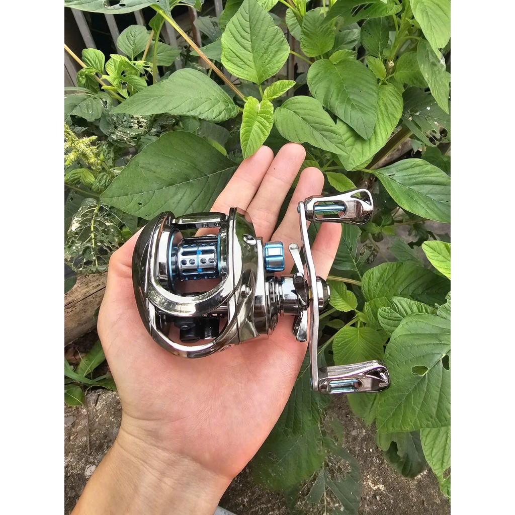 [Rẻ Vô Địch] Máy Ngang Câu Lure JLB200 Màu Silver Blue 2026