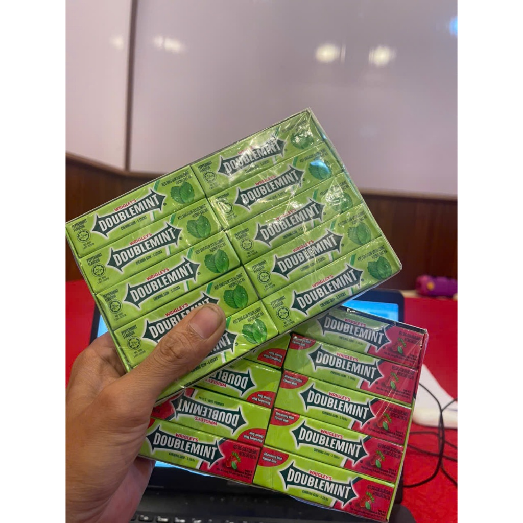 Kẹo Sing-gum, Doublemint hương bạc hà, hương dâu...