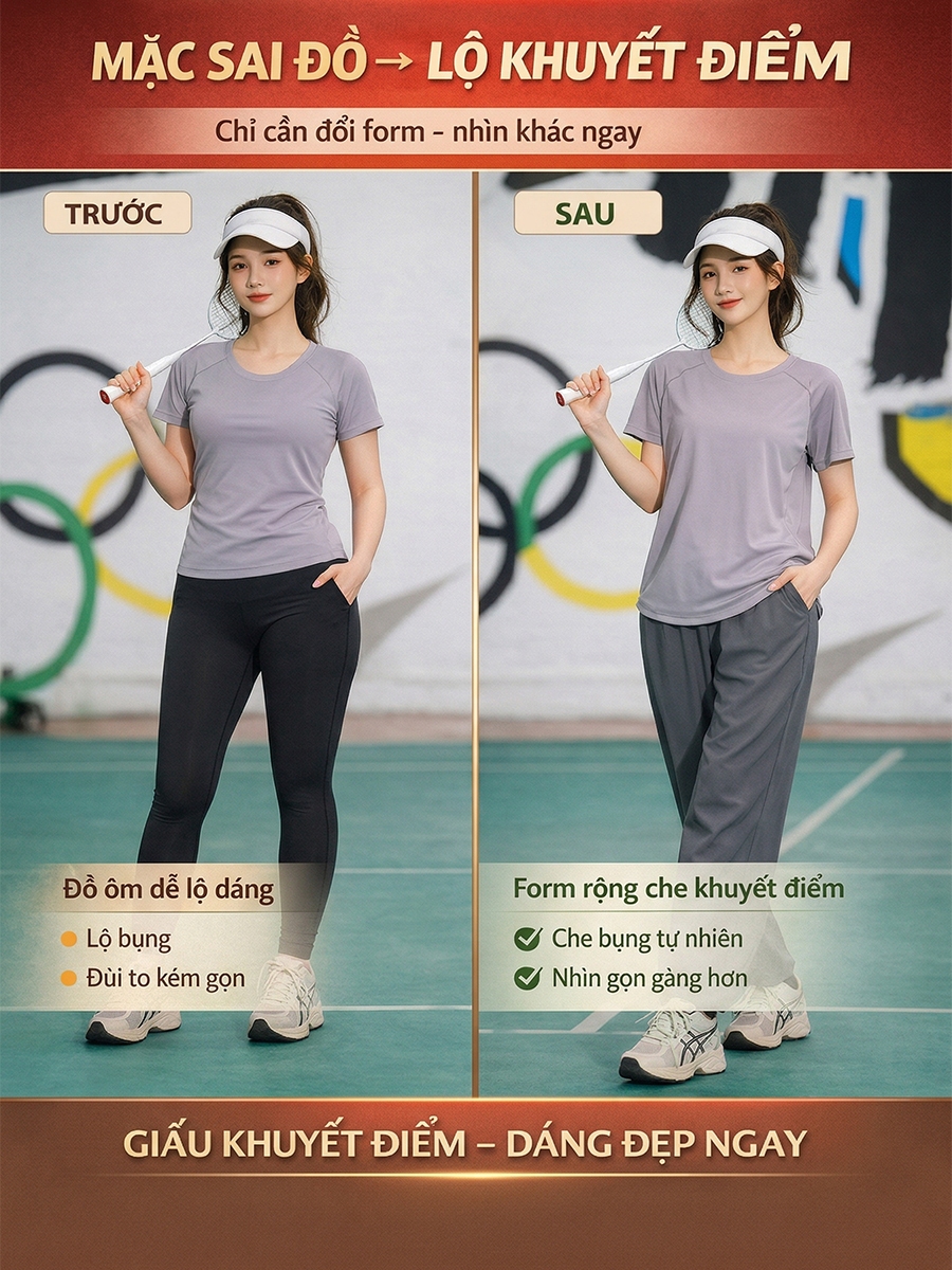 S108-18N — Set đồ thể thao nữ phom rộng 2