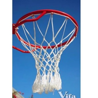 Lưới Bóng Rổ Thi Đấu Vifasport 824861 Sợi PES 6.0 Dày Chống Tia UV, Kết Cấu Đan Tay Thủ Công