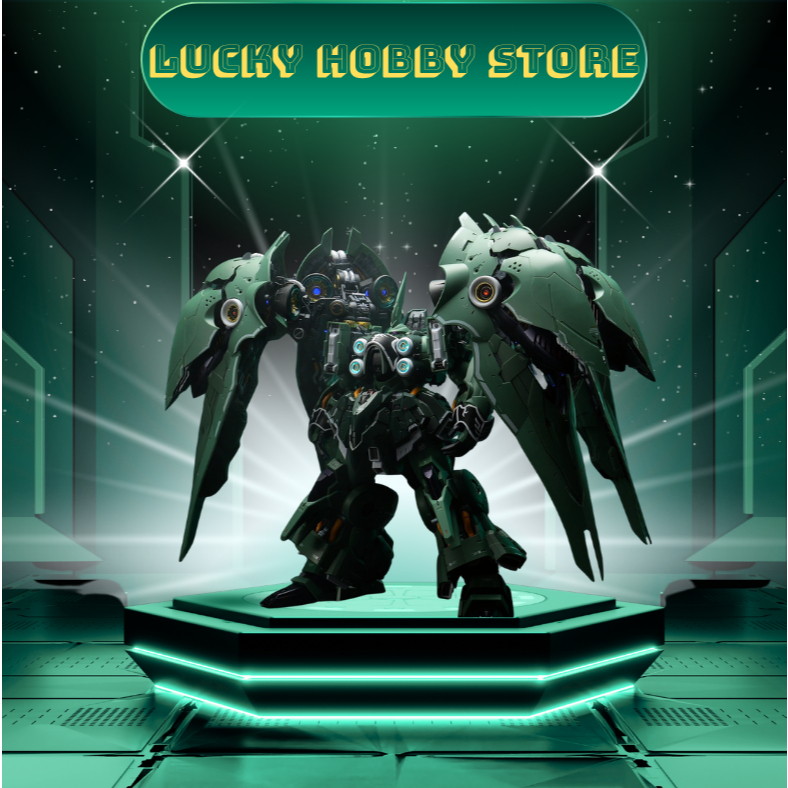 Mô Hình Lắp Ráp1/100 NZ-666 Kshatriya Axis Model - Solomon (Tặng Kèm Base, Decal Nước và LED)