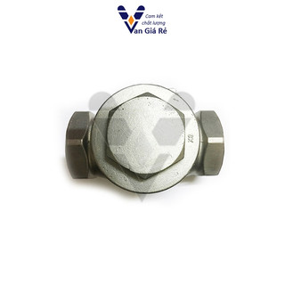 inox 304 | Van 1 Chiều Lá Lật Inox 304 Ren 21 27 34 42 49 60 Chống Chảy Ngược