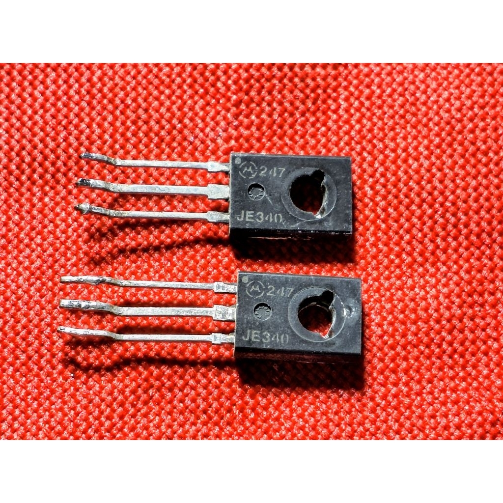 Transistor MJE340 – NPN và MJE350 – PNP chính hãng
