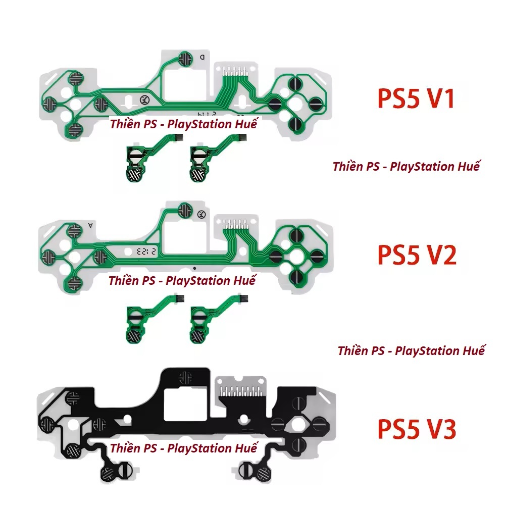 Vỉ mạch Tay Cầm PS5 Dualsense - Hàng Xịn Chính Hãng - Phim nilon Tay SONY PS5