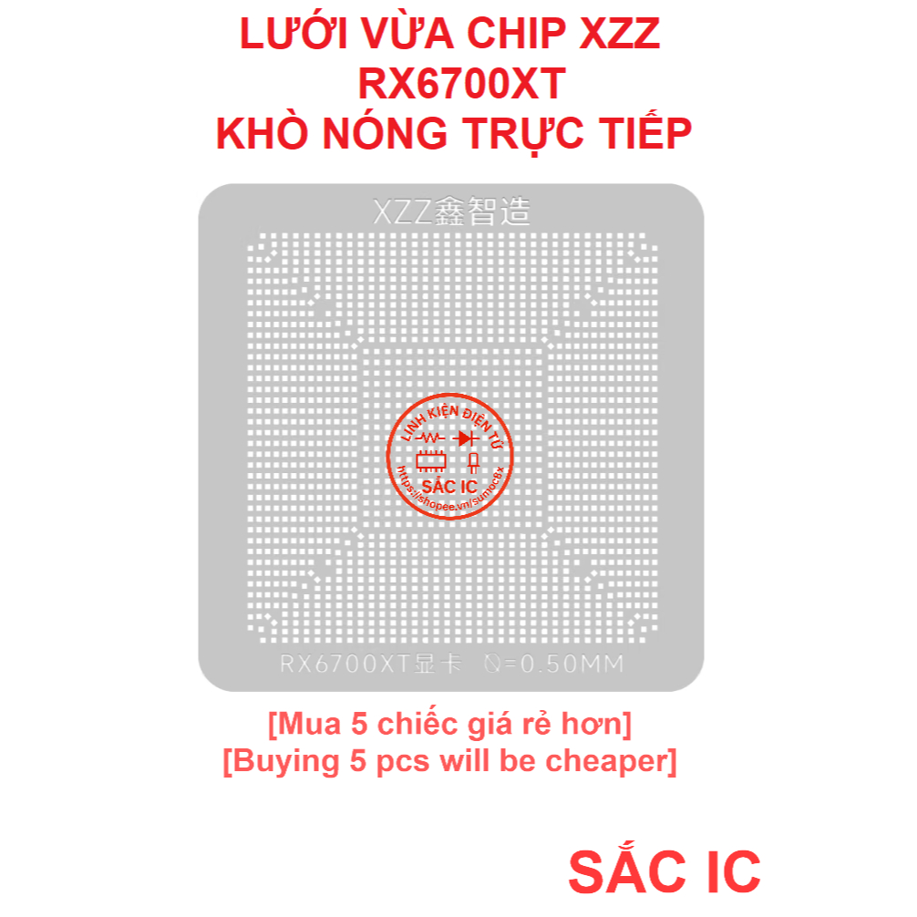 [LUOI][16] Lưới vừa chip XZZ CHINAFIX RX6700XT 6700