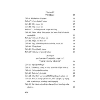 Sách - Bộ Luật Hình Sự (Hiện Hành) (Bộ Luật Năm 2015 Sửa Đổi, Bổ Sung Năm 2017)