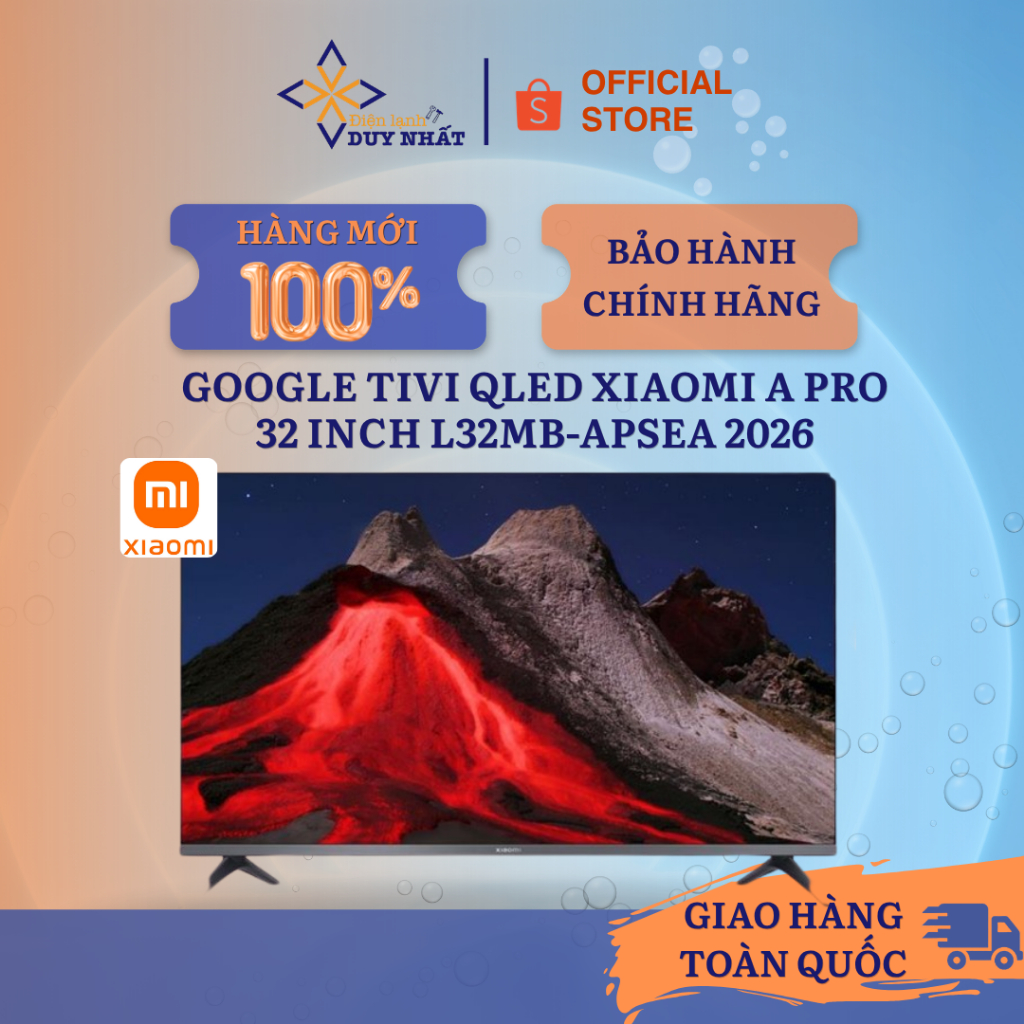 Google Tivi QLED Xiaomi A Pro 32 inch L32MB-APSEA 2026