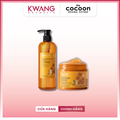 Gel Tắm & Tẩy Tế Bào Chết Đường Thốt Nốt An Giang Cocoon An Giang 500ml,200ml