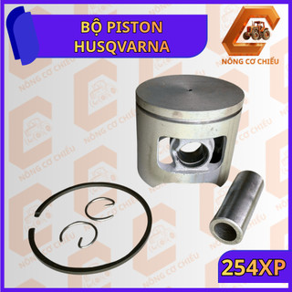 Bộ Piston - Séc Măng Bạc Máy Cưa Xích HUSQVARNA 254XP