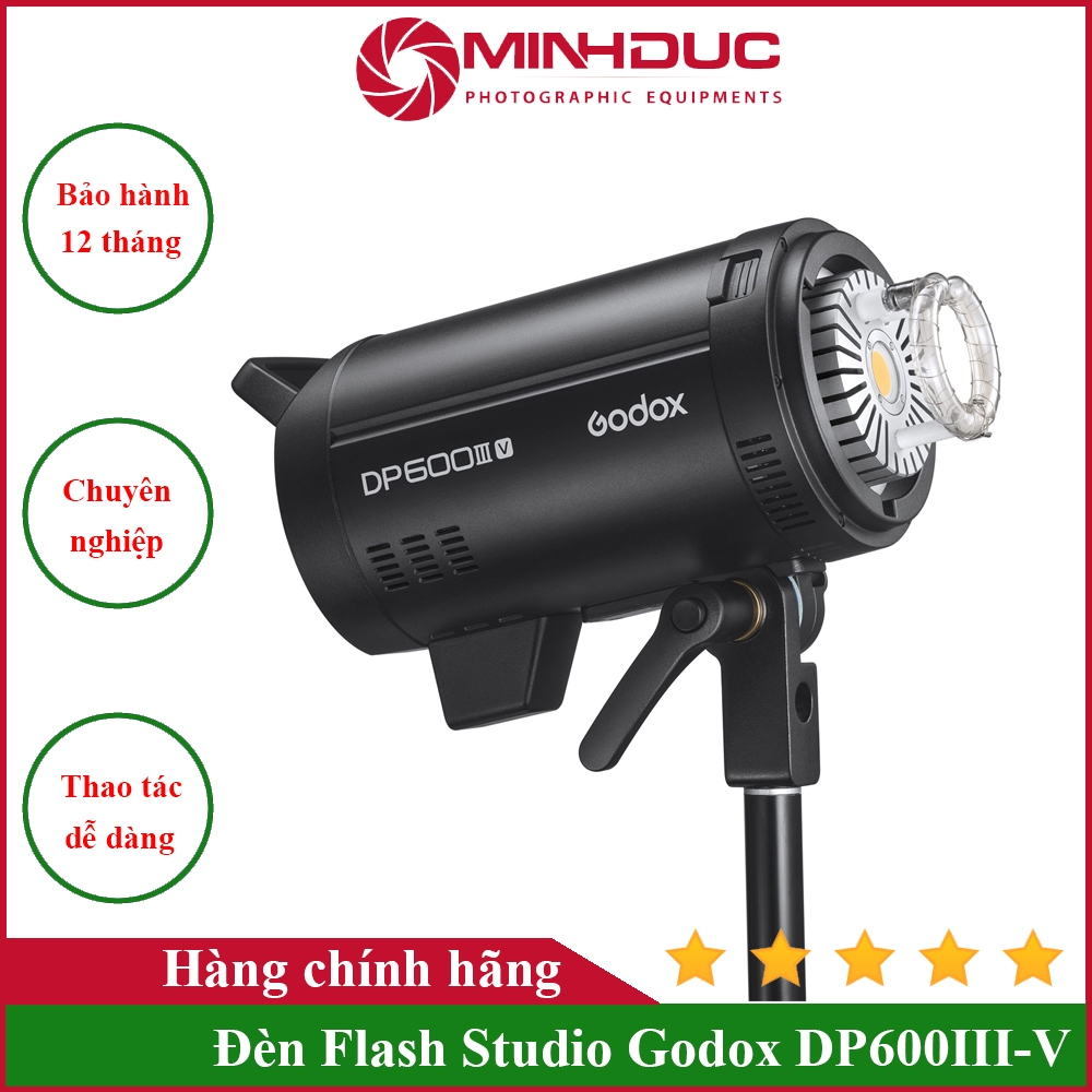 Đèn Flash Studio Godox DP400III-V công suất 400W, Hàng chính hãng