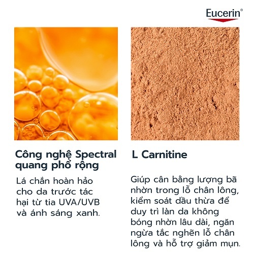 [Hannah x Eucerin]  Kem chống nắng kiềm dầu & ngừa mụn Eucerin Sun Dry Touch SPF50+ 50ml | BigBuy360 - bigbuy360.vn