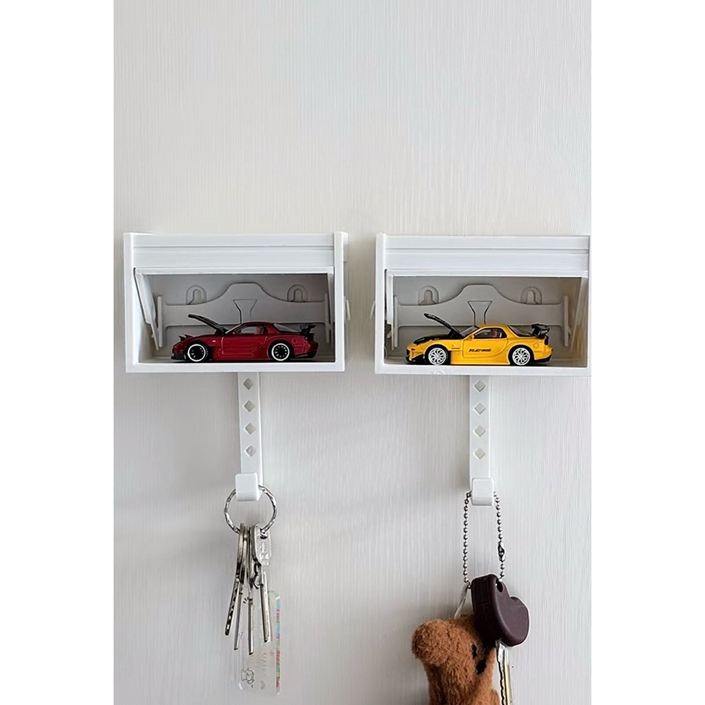 Móc treo chìa khóa mô hình Garage ô tô