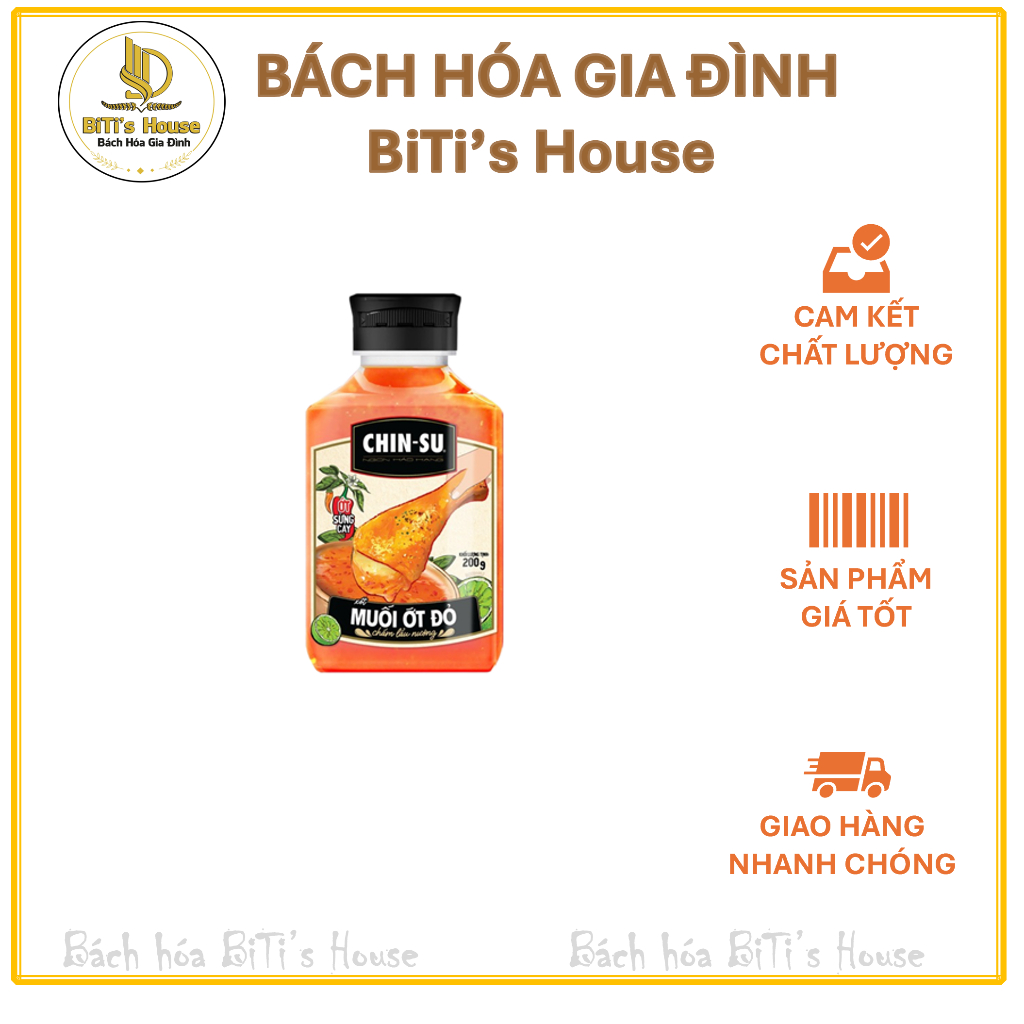 2 chai Sốt muối ớt đỏ/ ớt xanh Chinsu 200g