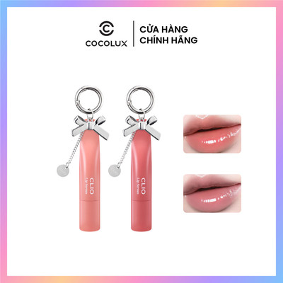 Son Dưỡng Có Màu Clio Glaze Lip Serum -  Dạng Tinh Chất Giúp Mềm Mịn Môi