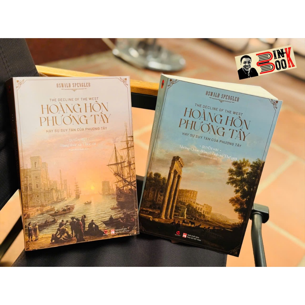 Sách – (Combo 2 tập) Hoàng Hôn Phương Tây - Oswald Spengler - Bách Việt