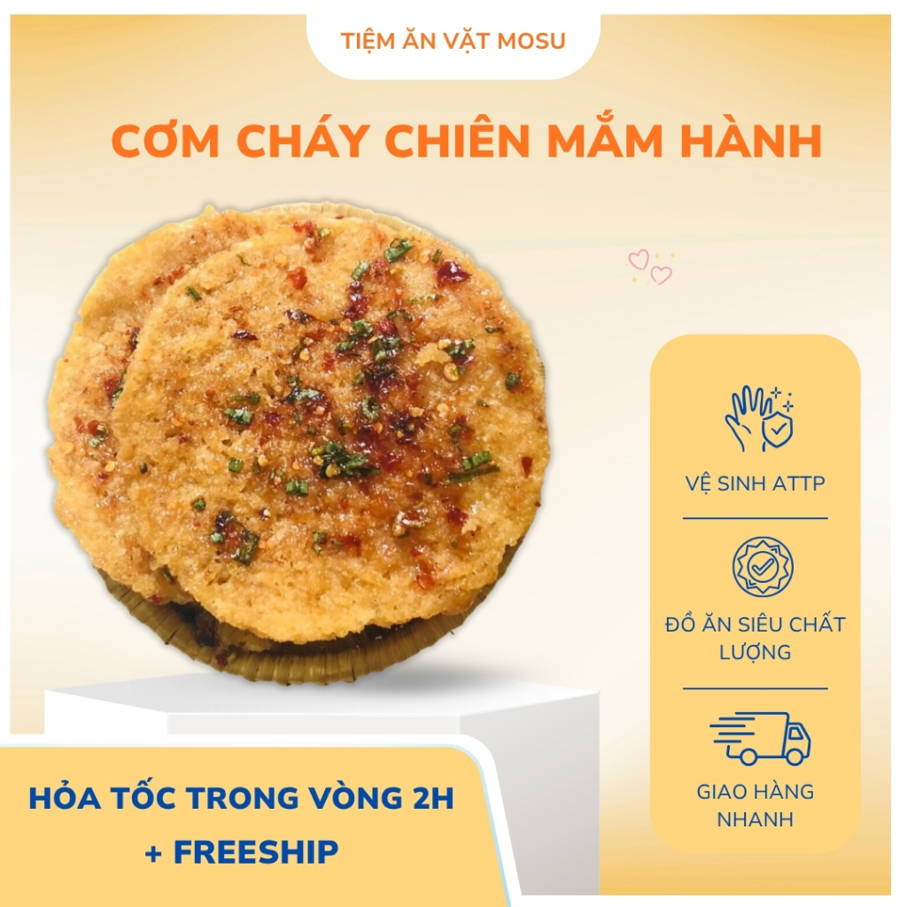 Cơm Cháy Chiên Mắm, Cơm Cháy Chiên Mắm Hành Giòn Rụm, Cơm Cháy Chiên Mắm Siêu Ngon - Ăn Vặt Truyền T