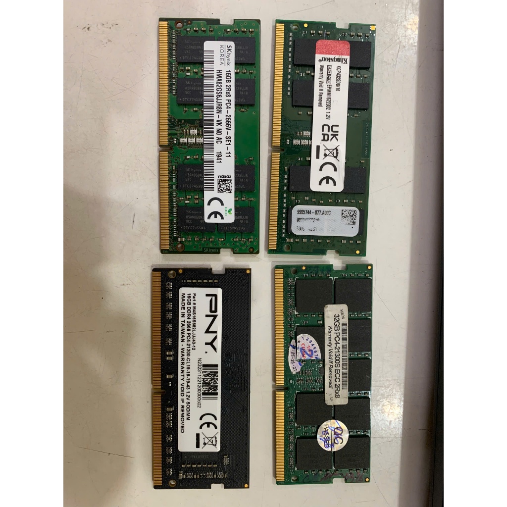 Ram DDR4 16GB- 32GB Laptop