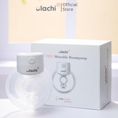 Máy hút sữa rảnh tay, không dây Ulachi 2mama 12 chế độ, có màn hình led, bảo hành chính hãng 12 tháng
