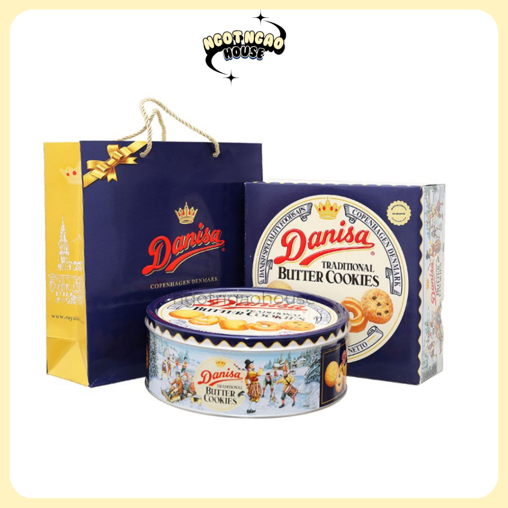 Bánh Quy Bơ Thập Cẩm Danisa Hộp Thiếc