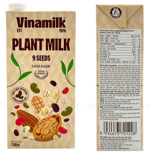 HỘP 1 LÍT - Sữa 9 loại hạt Vinamilk Super Nut ÍT ĐƯỜNG
