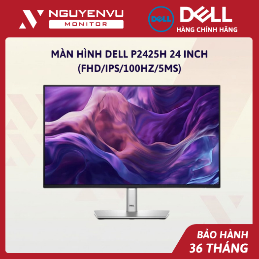 [Full Vat] Màn Hình Dell P2425H 24 Inch (FHD/IPS/100HZ/5MS) - Bảo Hành 3 Năm