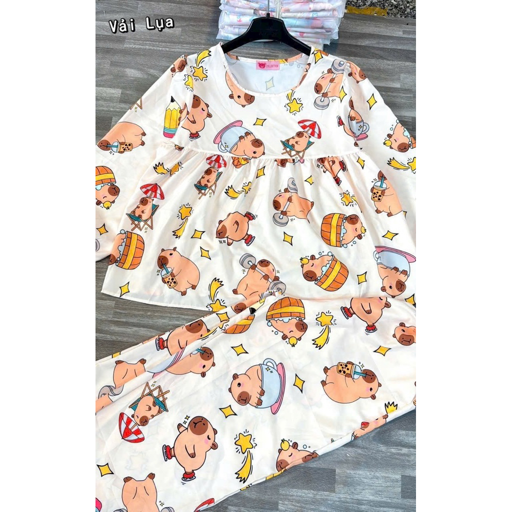 Bộ tole lụa babydoll