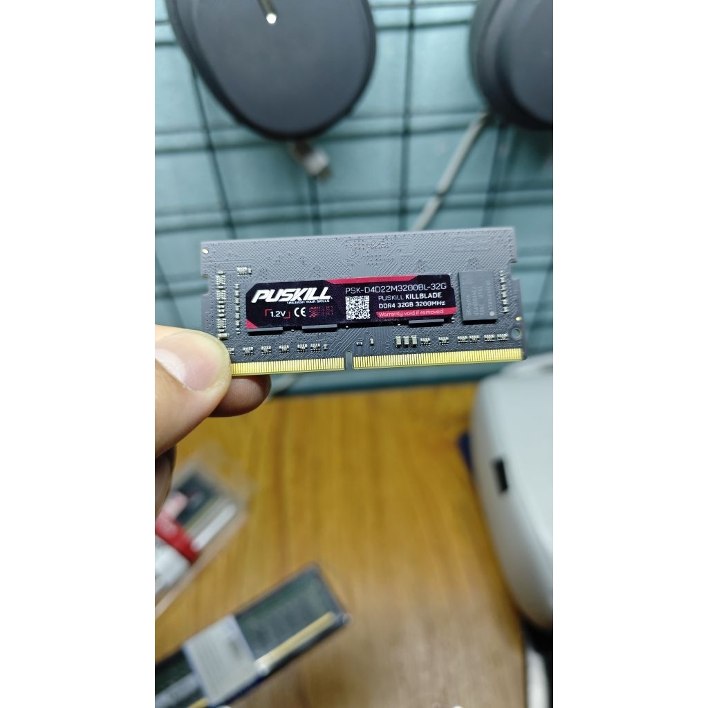 [SẴN HÀNG] RAM Laptop DDR4 PUSKILL Killblade 32GB Bus 3200MHz