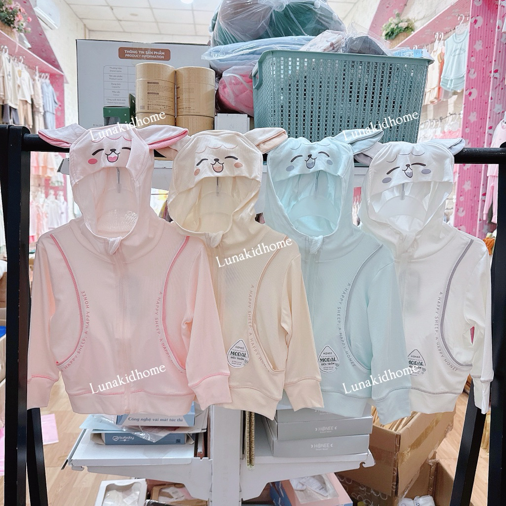 Áo chống nắng Honee cho bé (6-9M đến 3-4Y)