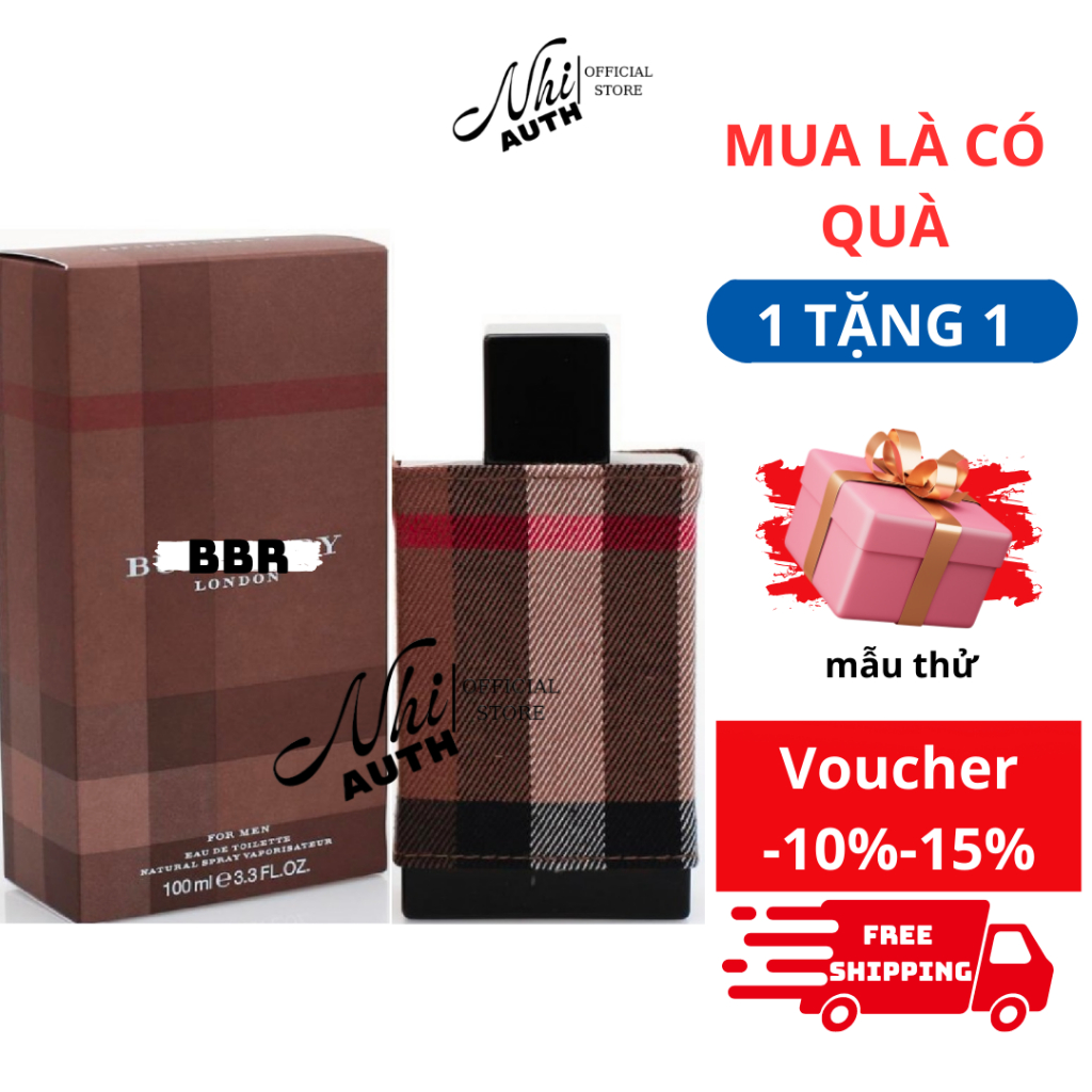 Nước Hoa Nam BBR London for Men 100ml Chính Hãng (nguyên seal)
