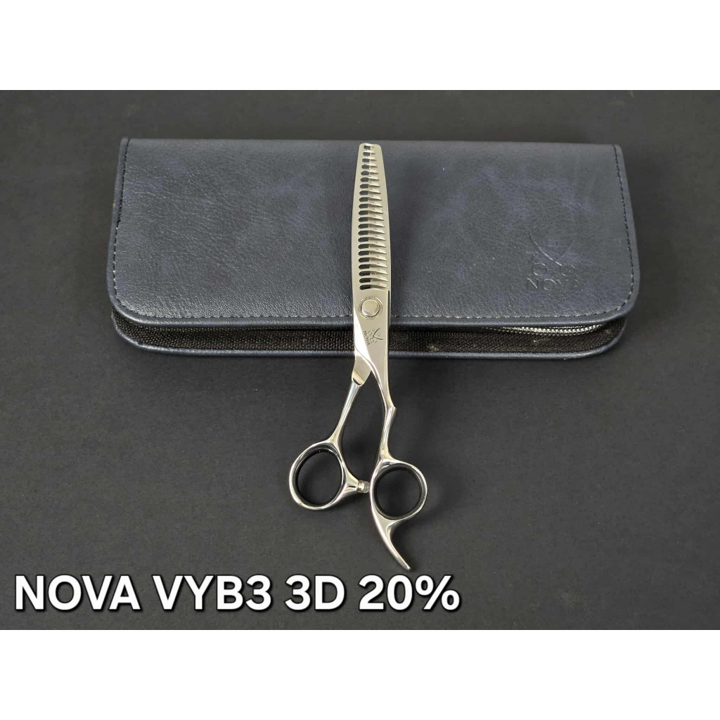 Kéo cắt tóc Nova - Kéo tỉa VYB răng 3D